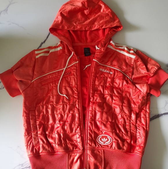 Adidas Crop Hoodie - Picture 1 of 2